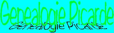 G&eacute;n&eacute;alogie Picarde